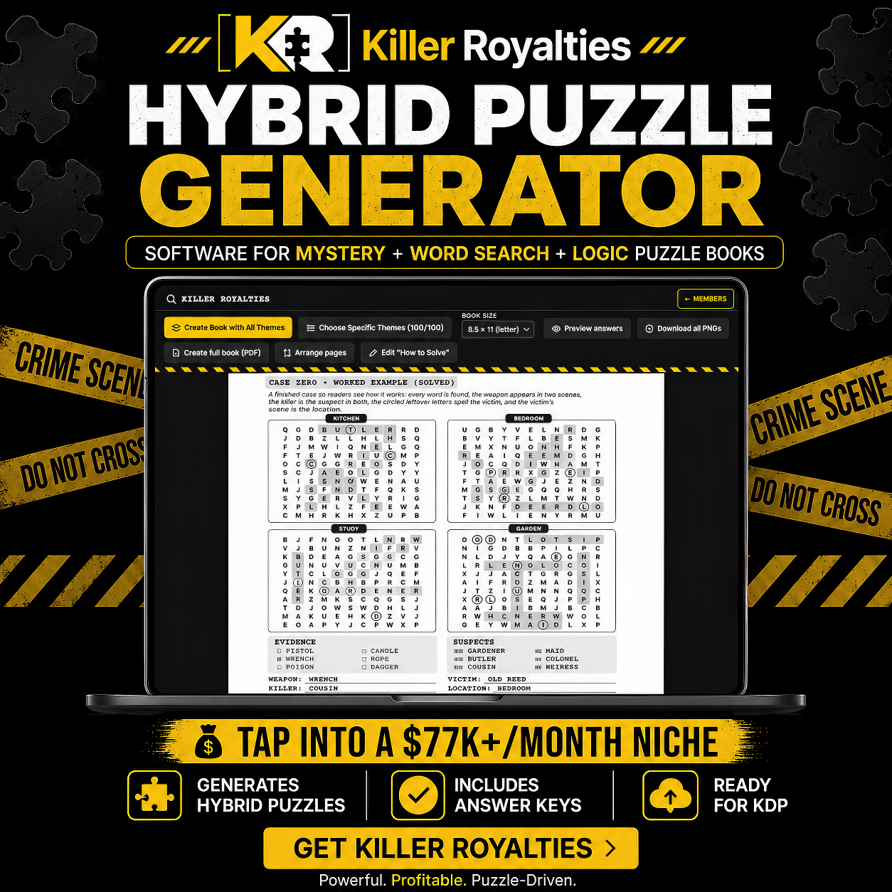 Killer Royalties promo graphic